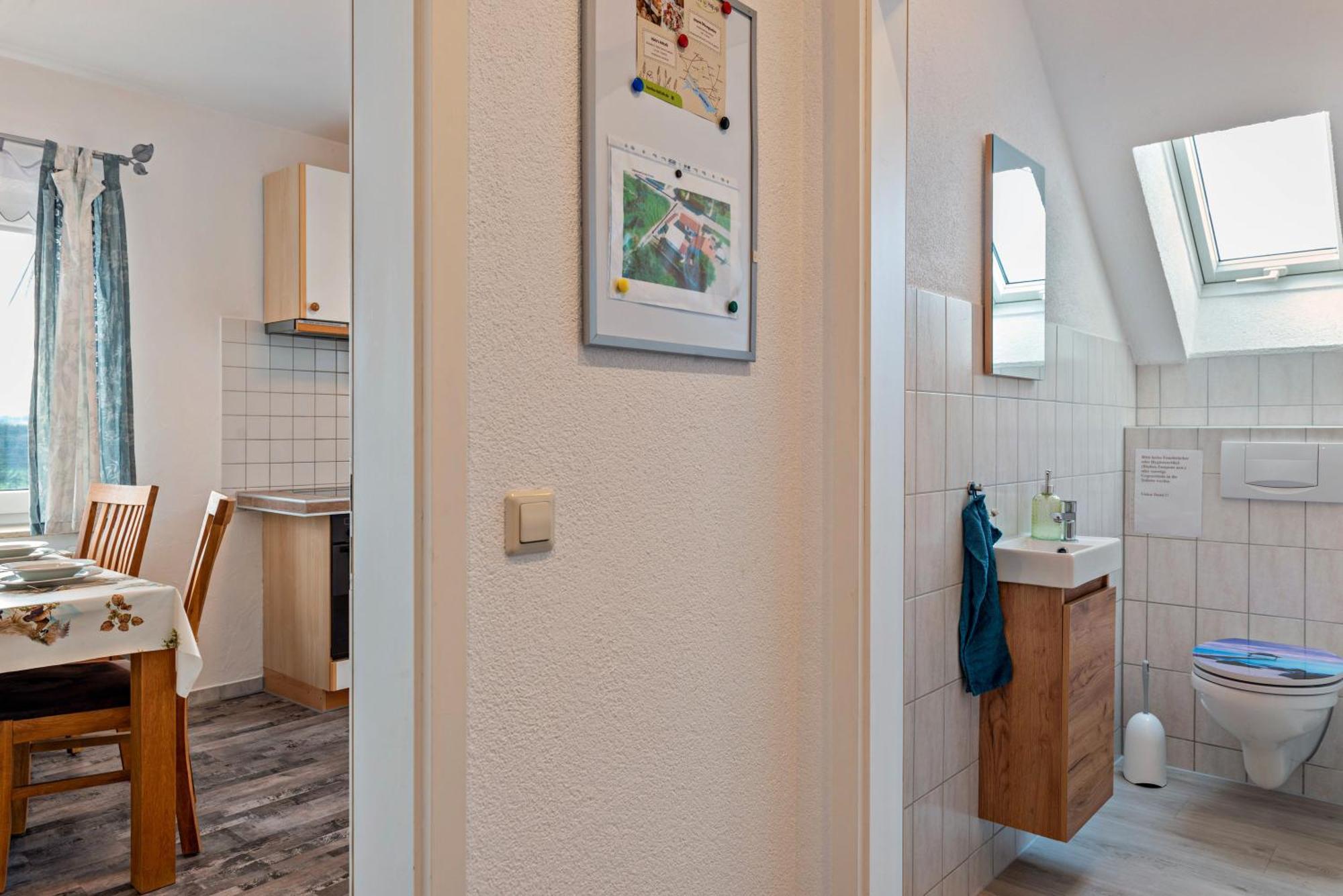 Apartamento Arnold Laubbach Ostrach Exterior foto